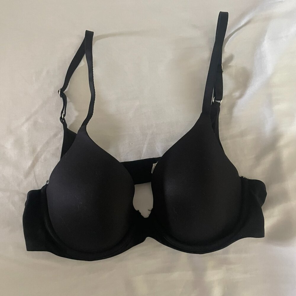 Aerie Real Sunnie Full Coverage 34B Black Bra T-shirt Intimates & Sleepwear